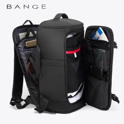Ban Ge Men's High-End Large Capacity Sports Travel Backpack with Wet/Dry Separation and Laptop Compartment