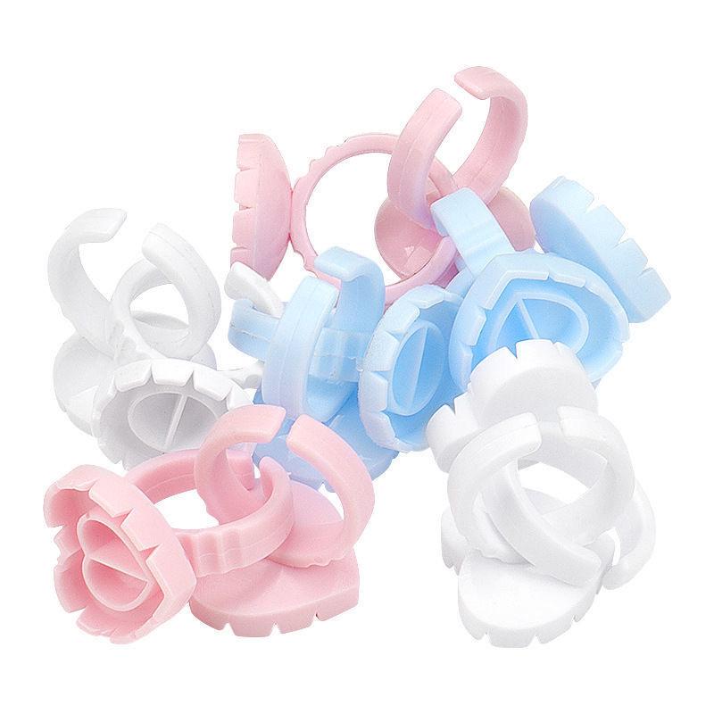 Eyelash Blooming Glue & Pigment Drip Ring Cup for Microblading