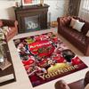 Arsenal Customize Text Floor Mat Suitable for Kitchen Foyer Dining Room Decorate room Anti-slip Rug Decorate Offices Perfect Gift for Friends & Family