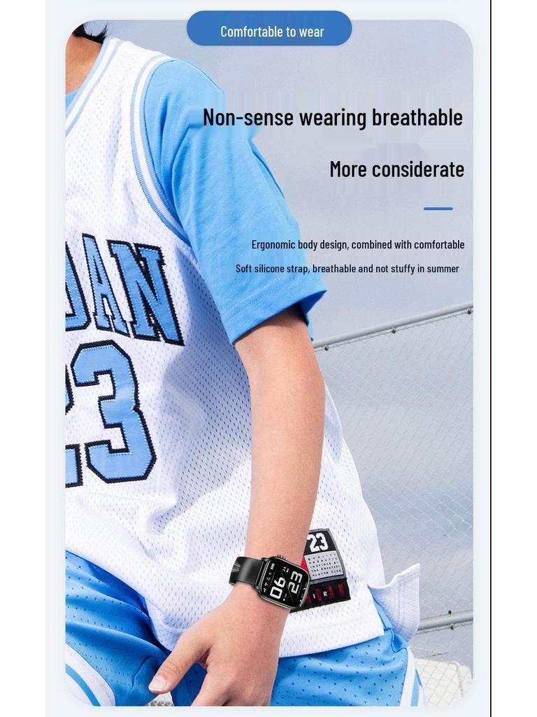 Middle School Student Smartwatch: Kids' Video, GPS, SIM Dual Call.