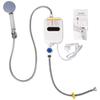 AEE4-Instant Water Heater Shower 220V Bathroom Faucet Hot Water Heater 3500W Digital Display EU Plug
