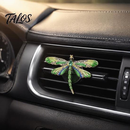 DIY Scrapbooking Finishing Touches Dragonfly Car Vent Clips, Metal Air Outlet Decorative Clip, Cute Gift for Her Conditioning Clips Truck Motorcycle