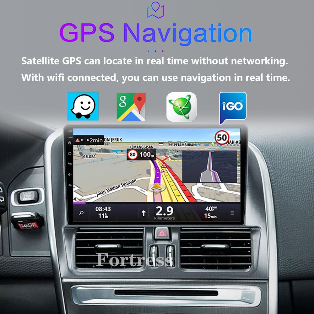 Android 13 For Volvo XC60 2008 - 2017 Car Radio Multimedia Video Player Navigation GPS Android No 2din 2 Din Dvd