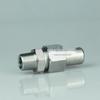 304 Stainless Steel Welded Straight-Through Connector with External Thread Union To Welding Head