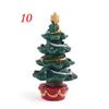 Hot Xmas Tree Exquisite Christmas Ornaments Santa Clause Resin Craft Miniature Figurine