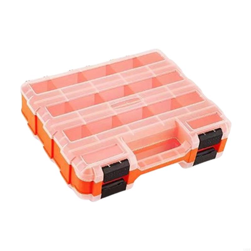 Double Side Hardware Box Plastic Tool for Nuts Bolts Screws