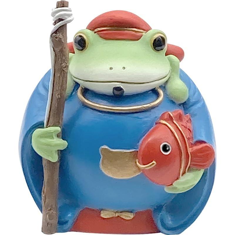 Daikai Kopo Seven Lucky Gods Ebisu 4.7 x 4.2 x 5.3 cm 73721 Green