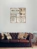 Segni Targa Retro per Lavanderia Segno Pittura su Latta Vasca Idromassaggio Bagno Metallo Poster Adesivi Murali Vintage Decorazione Casa Piatti 20x30cm