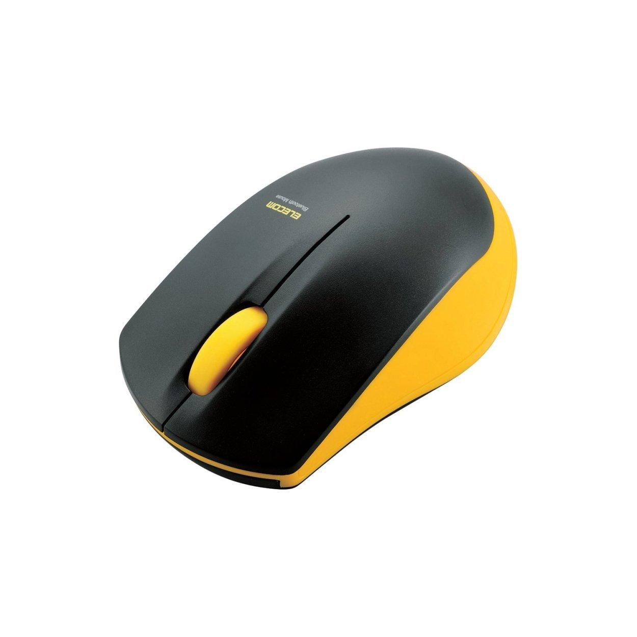 

[Model] ELECOM Bluetooth mouse IR Sensor 3 Button Power Saving 3 Buttons Yellow Medium - bt12bryl