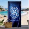 Queens Park Rangers FC Personalisiertes Bedrucktes Strandtuch Fußballlogo Unterstützung Benutzerdefinierter Name Text Saugfähiges Handtuch für Sport Reisen Besonderes Geschenk