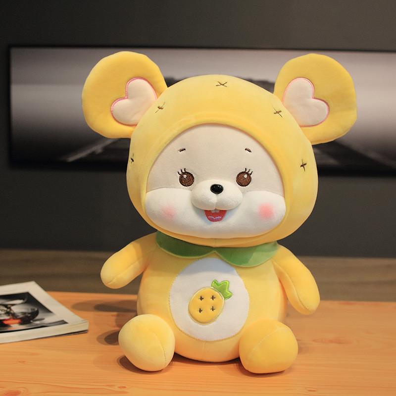 Super Soft Fruit Mouse Stuffed Animal Plush Doll Colorful And Cozy For All Ages