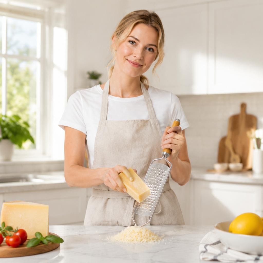 304 Stainless Flat Grater And, Multi-Purpose Kitchen Tool for Shredding and Slicing