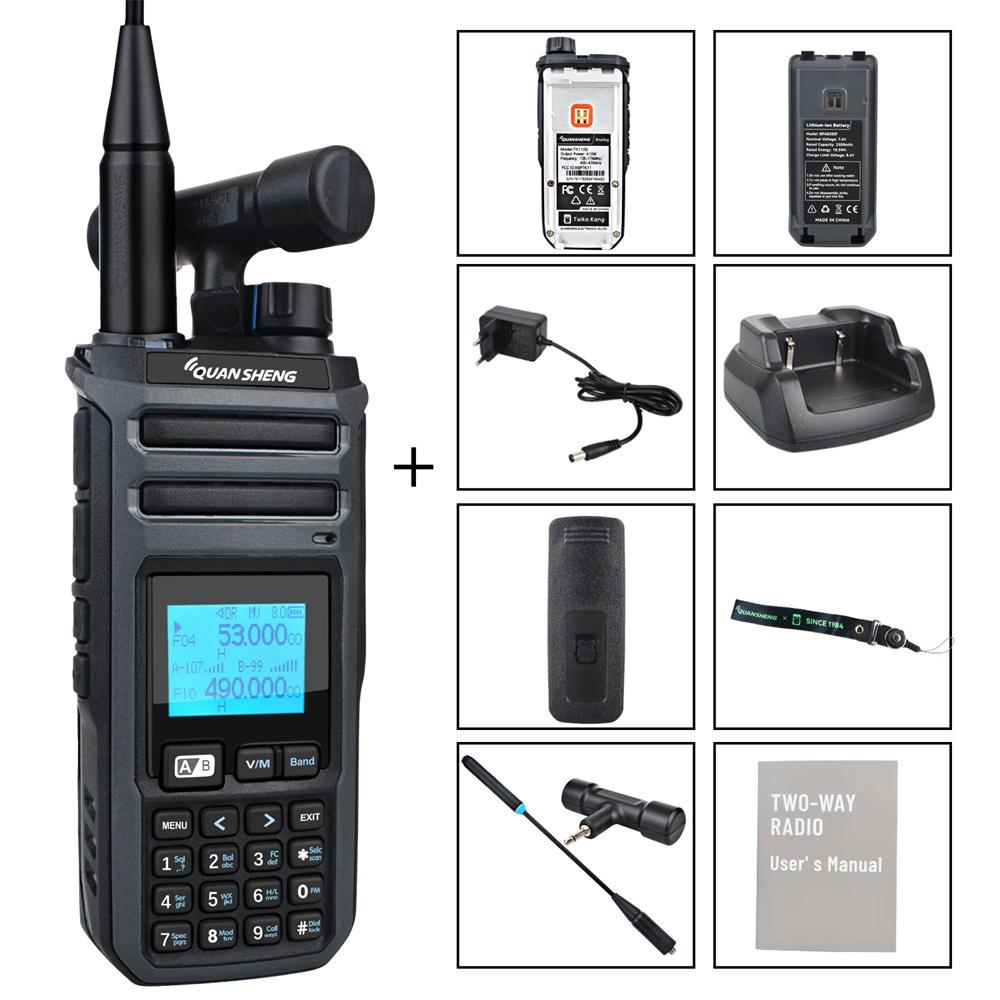 

Quansheng TK11(5) 10 Вт Двухдиапазонная AM FM SSB Многодиапазонная Рация