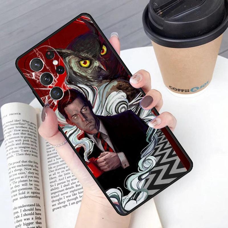 Welcome To Twin Peaks Black Lodge Red Room Phone Case Cover For Samsung Galaxy S24 S25 Ultra S21 S22 S10E Plus Note 20 FE S23