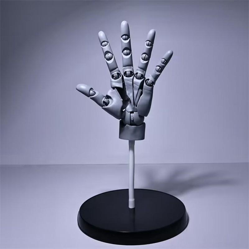 Articulated Hand Model Drawing Figurine Sketch Artist Painting Sculpture Hand Finger Joint Figurine Figma Doll House Decoration