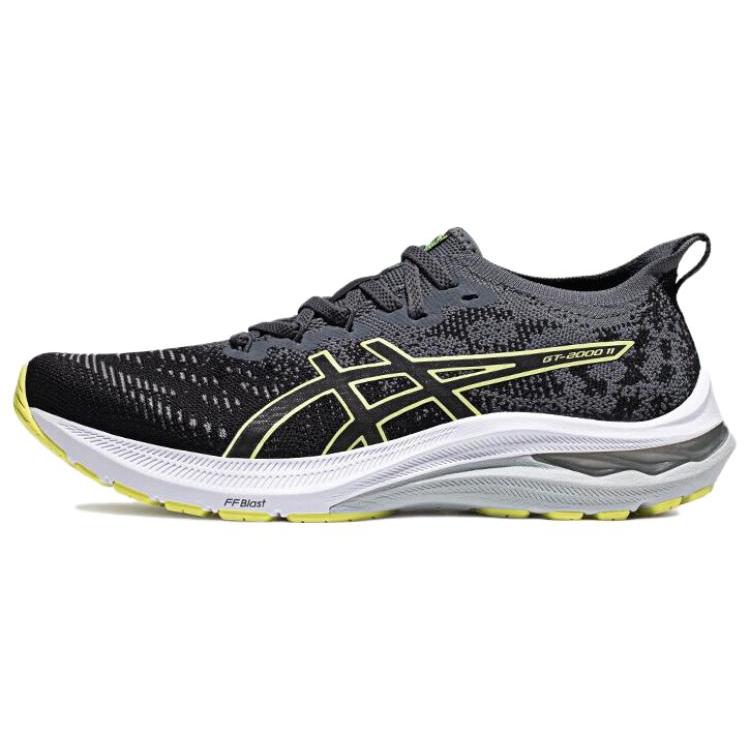

New Asics GT 2000 11 Mk Knit Black Glow Yellow 1011B566-002 44