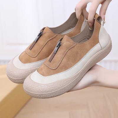 Shoes, Women's Breathable and Versatile Casual Spring and Autumn New Shoes, Light Soft Soles, Lazy Women's Single Shoes