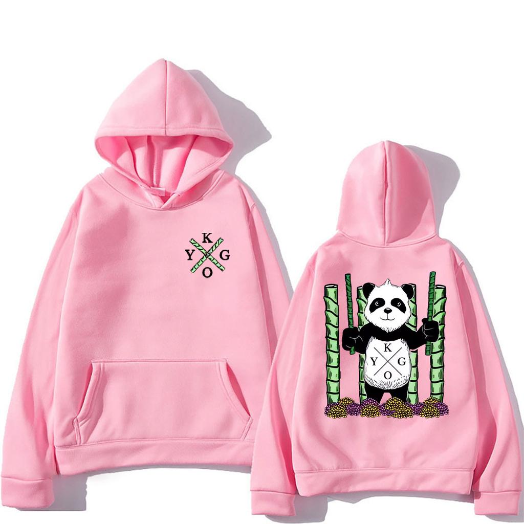 Kygo Panda Clothing Norwegian DJ Kygo Anime Graphic Hoodie Men Women's New Funny Fleece Harajuku Long Sleeve Hooded Sweatshirts