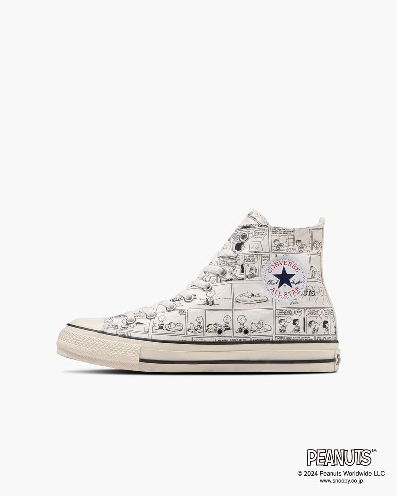 Converse All Star Peanuts CP HI Size Cm (R) Sneakers, Off-White, 23.0