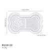 1pcs Silicone Mold for Bone-Shaped Trays, Scented Gypsum, Crystal Resin Molds, And Storage Trays In The Shape of Cat Paws