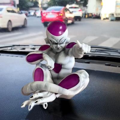 Anime Villain Sitting Frieza Figures Pvc Static Statue Model Toy Action Figure Chassis Desktop Collection Decoration Fan Gifts
