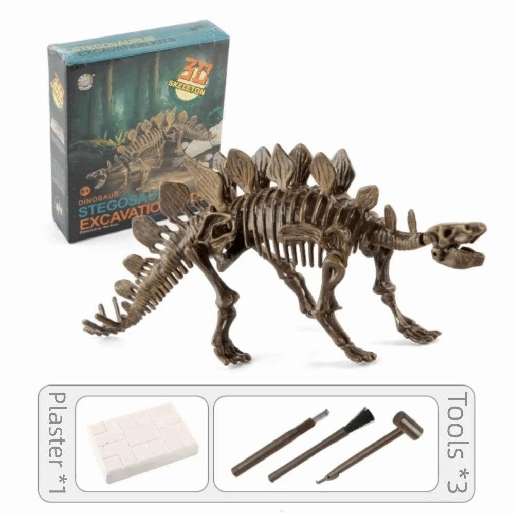 Luminous Archaeology Excavation Toys DIY Dinosaur Skeleton Model Dinosaur Excavation Toys  Kids