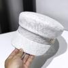 Fashion Lace Women'S Lace Beret Cap Vintage Sun Protection Baker Boy Cap Breathable Mesh Sailor Beret Cap Women
