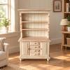 1:12 Scale Wooden Dollhouse Cabinet Detailed Miniature Display with Shelves and Drawers