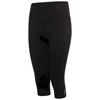 Womens/Ladies Influential Plain Recycled 3/4 Leggings