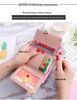 Women's Mini Korean Style Folding Wallet - Cute, Multi-Card Slot Coin Purse for Students