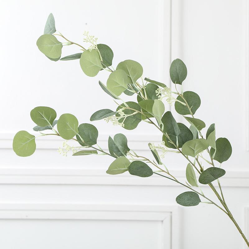 Simulation plant with fruit eucalyptus leaves, wedding theme wedding decoration, simulation plant