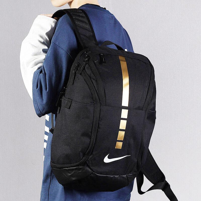 Nike Polyester Backpack Unisex Black Casual BA6428-010