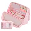 Astuccio Grande Capacità Astuccio Multi Strato Astucci Staccabili Organizer per Penne Borsa Astucci da Viaggio per Trucco