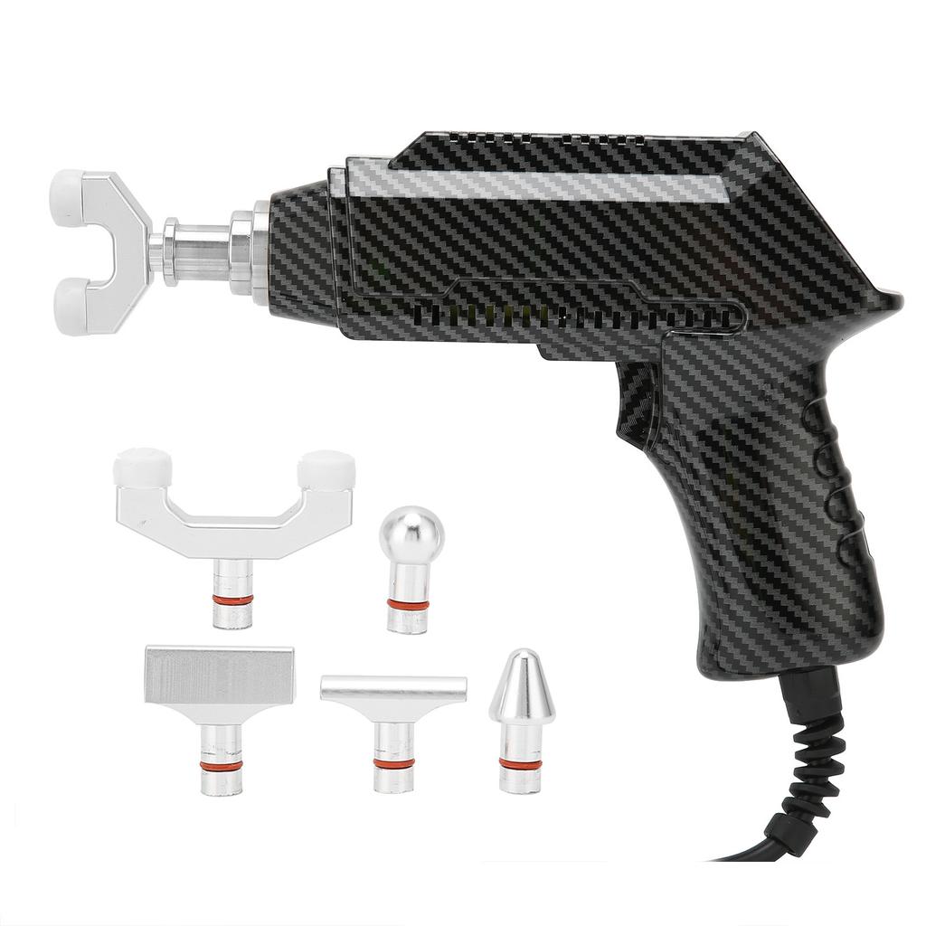 Electric Spine Chiropractor Massager 30 Levels Chiropractic Adjustment Corrector Gun Tool for