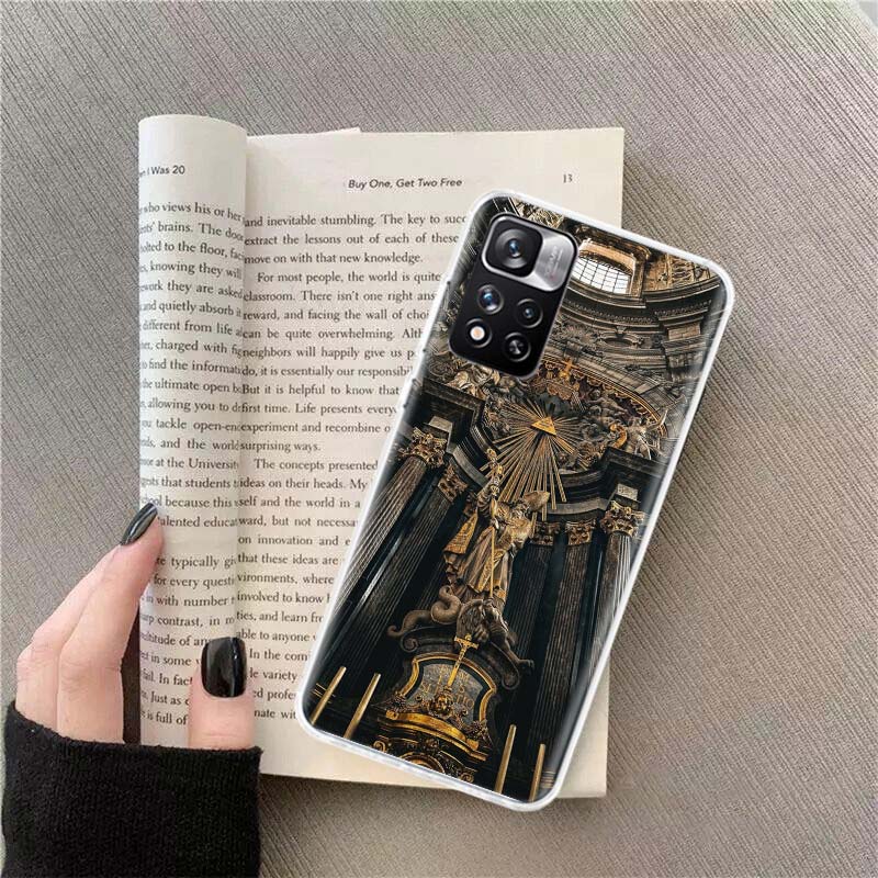 

Angelic Grace Statue of Faith Phone Case For Redmi Note 13 12 Pro Plus 14 15 Pro 5G 11 11T 11E 11S 10 Pro 10S 9 9S Cover Cell Cl Redmi Note 13 Pro 4G