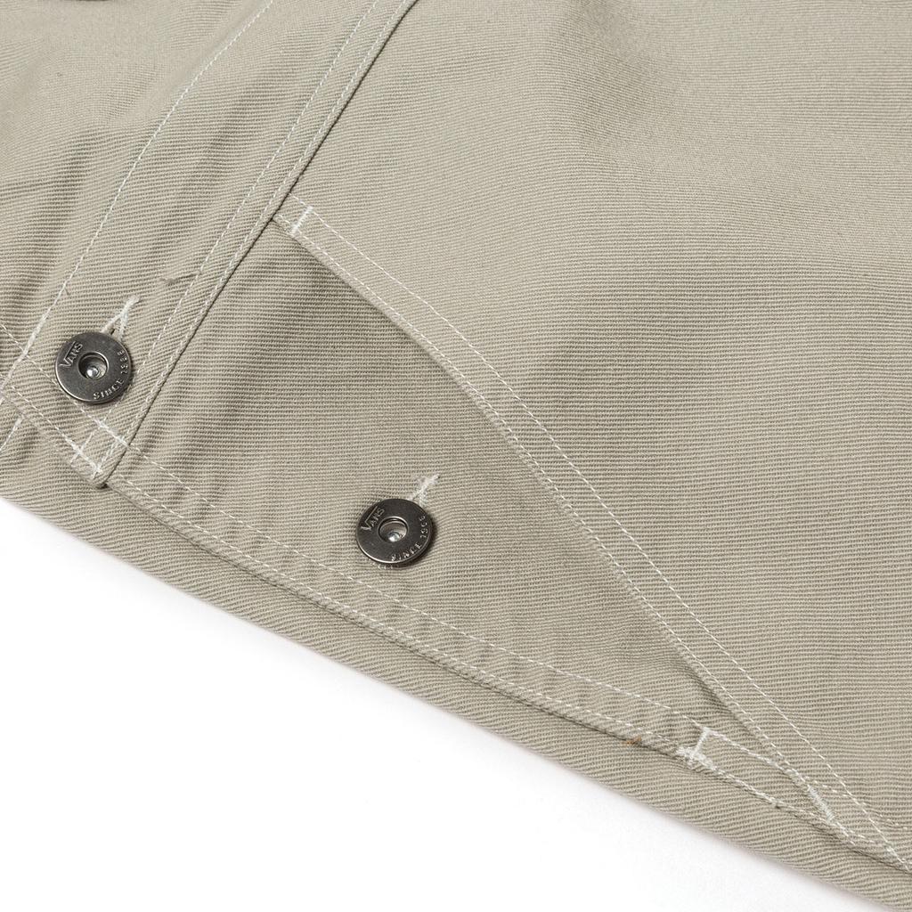 Vans Woven Fashion Soft Casual Cargo Shorts Women Shorts Gray-Green VN000NMVZUJ