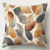 4pcs Set, Sofa Pillowcase, Leaf Element Pillowcase, 17.7"*17.7", Single-sided Print, Home Decoration, Sofa Waist Cushion Cover,