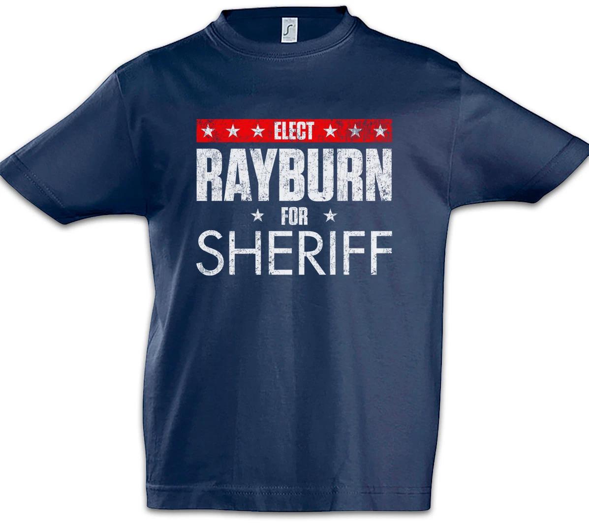 Elect Rayburn For Sheriff Kids Boys T-Shirt Bloodline Sheriff Election poster 140