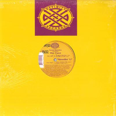 12inch Record DAVID MORALES, THE FACE - Needin' U DF002 DEFINITY 1998 US Dance & Electronica Used