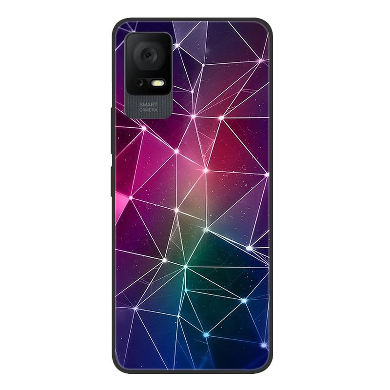 Για TCL 405 406 408 Θήκη Ζωγραφισμένη με Πεταλούδες Μαλακές Σιλικόνης Πίσω Θήκες για TCL 405 T506D Κάλυμμα Τηλεφώνου για TCL405 etui Funda 6.6"