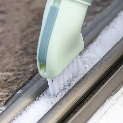 Home Multifunctional Cleaning Brush, Suitable For Both Dry And Wet Use, With A Dedicated Brush Head For Cleaning Dead Corners And Gaps