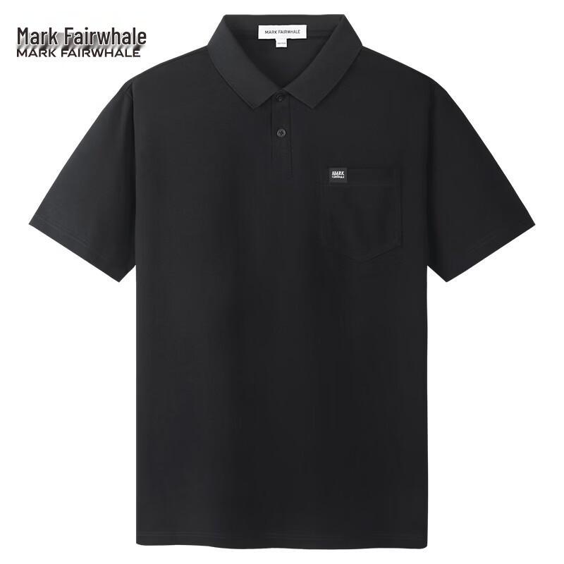 Mark Fairwhale Men's Minimalist Pocket Polo Shirt
