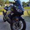 Compatible with Ninja Ninja and EX400 Front PC Glass Front Wind Deflector Front Body Mount Rain Motorcycle Custom Parts 400, 250, Models Windshield,