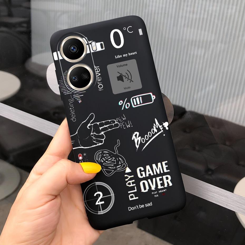Für Huawei Nova 10 SE 2022 Süßes Druckmuster Handyhülle Weiche Silikon-Rückseite Für Huawei Nova 10 Pro Nova10 10Pro Hüllen Bumper