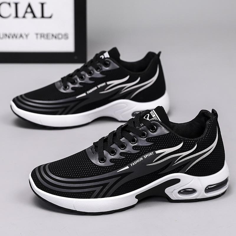 2025 summer mesh men's sports running shoes versatile student Korean version travel shoes casual trend shoes men