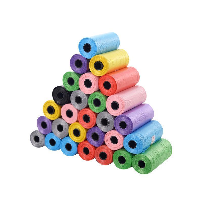 Disposable Small Trash Bags Thickened Leakproof Household Garbage Pouches 5-30 Rolls for Kitchen Bathroom Office Use
