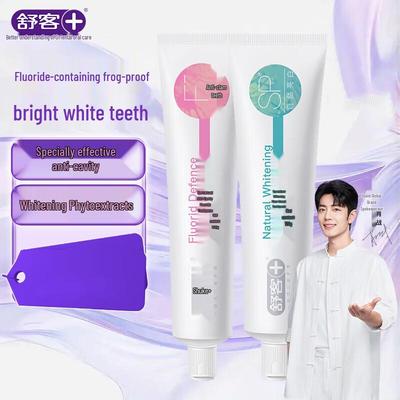 Shuke+ Whitening & Anti-Cavity Toothpaste Duo Pack
