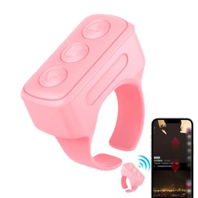 Remote Control Scrolling Finger Wireless Blue Tooth Remote Control Scrolling Ring Video Record Controller For Tiktoks Selfie