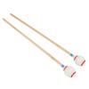 2Pcs Marimba Yarn Mallets Soft Comfortable Handle Medium Hard Heads Yarn Marimba Mallets Head for Instrument Playing