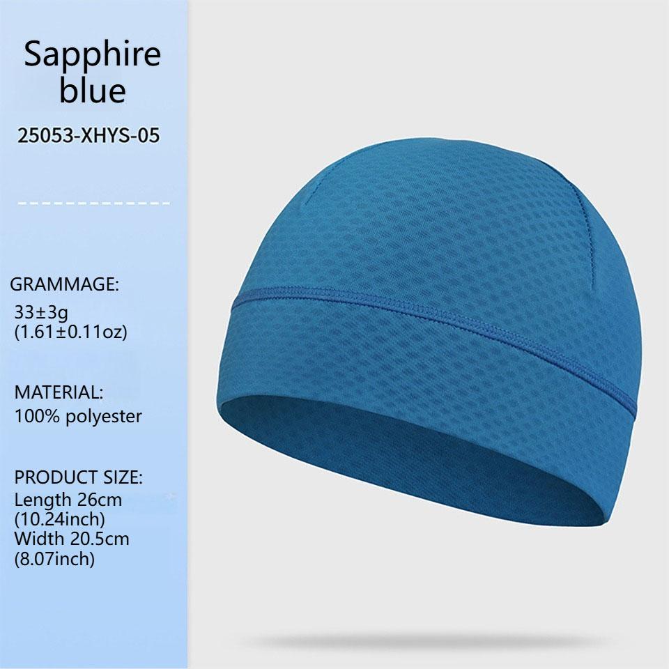 Getinfit 1Pcs Fleece Hat Absorb Sweat And Keep Warm Sports Running And Cycling Cap Wrap The Head Warm Inner Liner Cap Men Women